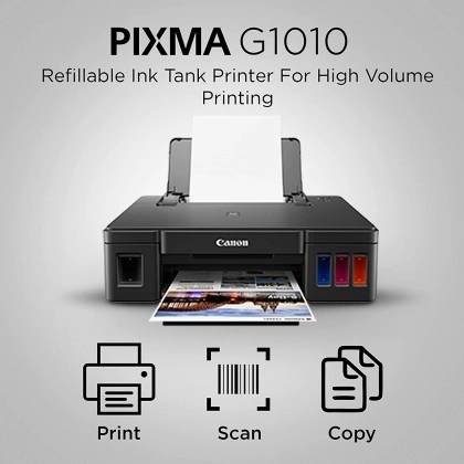 Canon Pixma G1010 Single Function Ink Tank Colour Printer