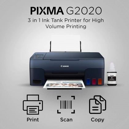 Canon PIXMA G2020 All-in-One Ink Tank Colour Printer
