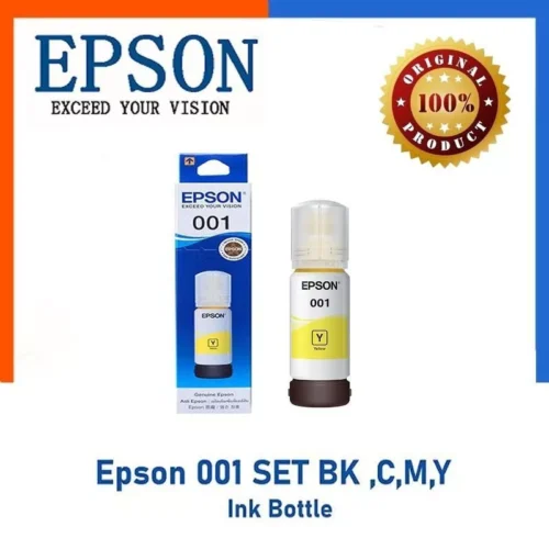 EPSON YELLOW INK BOTTLE CARTRIDGE 001 (Y400)